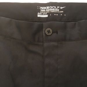 Nike Mens Black Tour Performance Dri-FitGolf Pants